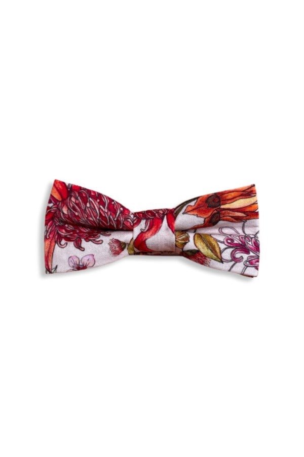 Kids Bow Tie - Botanical-Peggy & Finn-stride