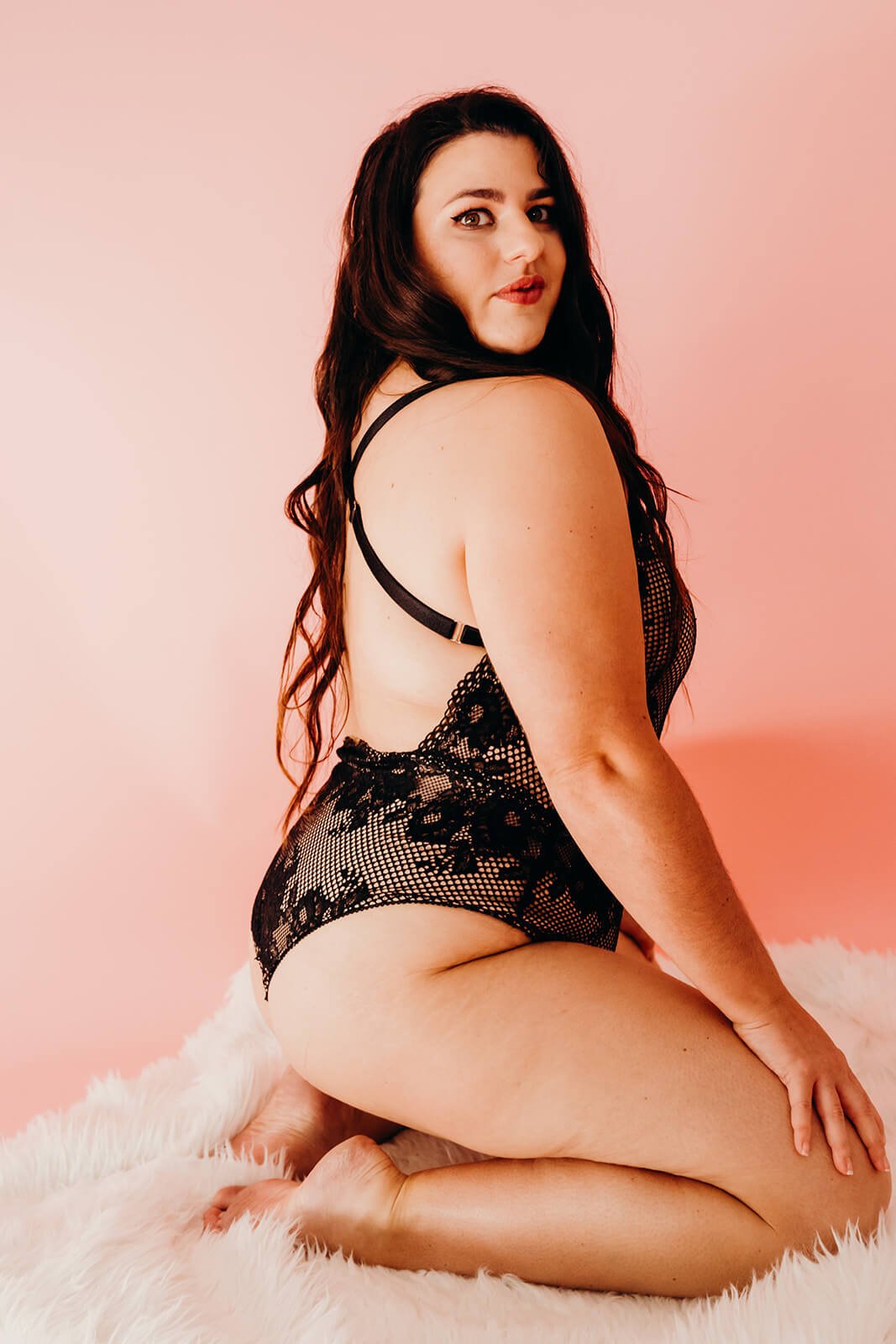 Maybelle Black Bodysuit-Lazy Girl Lingerie-stride